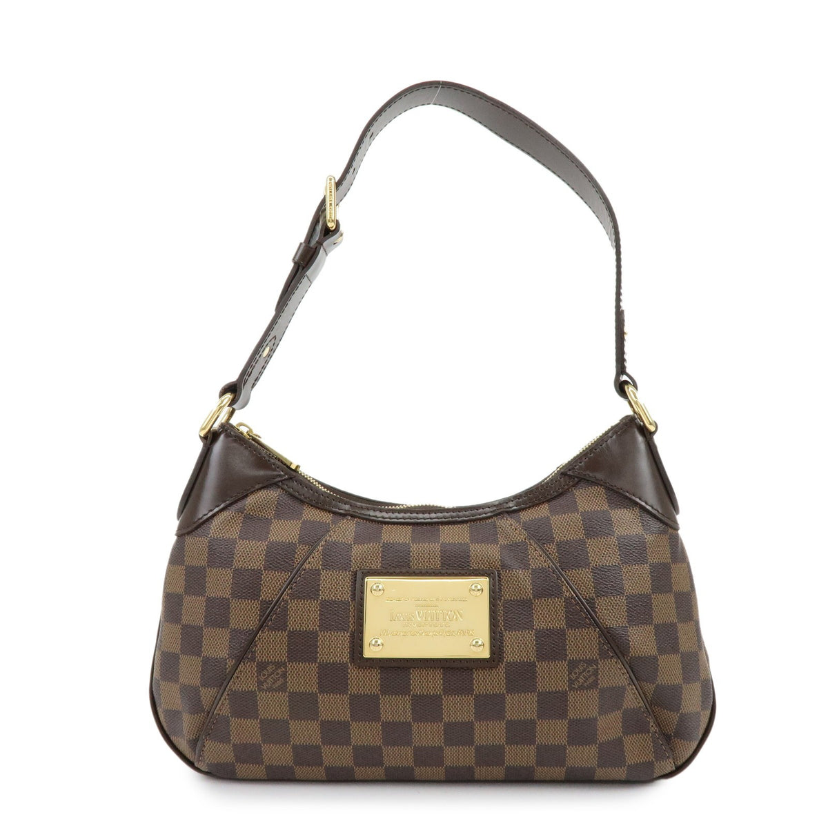 Louis Vuitton Thames Damier Brown Canvas Handbag (Pre-Owned)