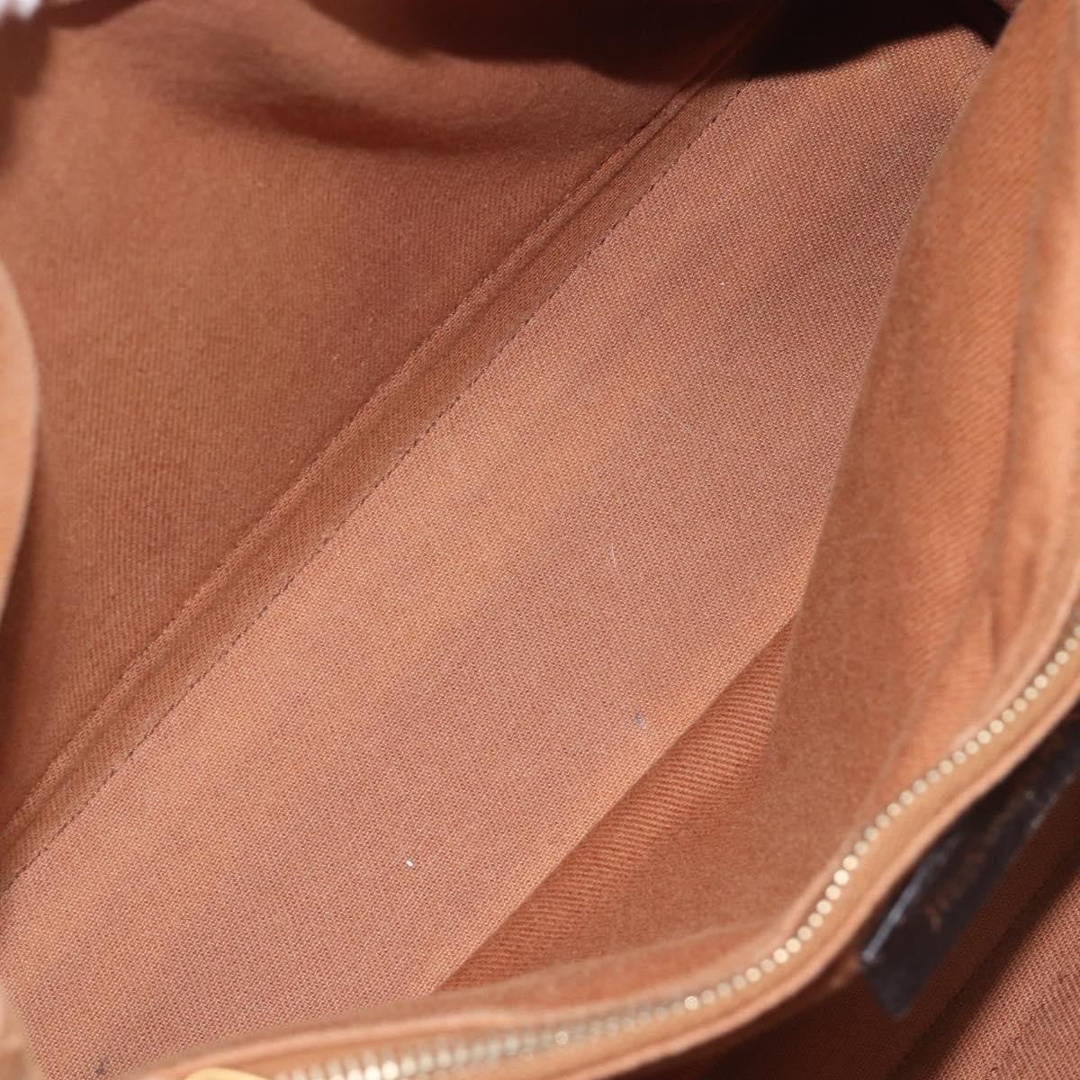 Saint Laurent Muse Two Leather Brown Leather Handbag (Pre-Owned)