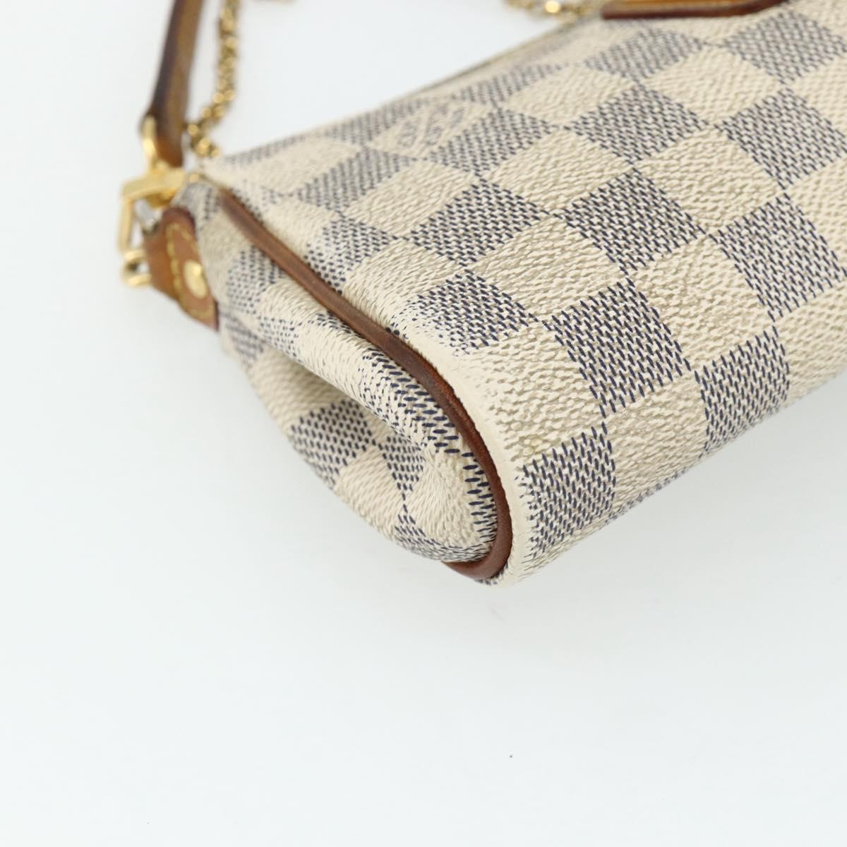 Louis Vuitton Eva Damier Beige Canvas Shoulder Bag Bag (Pre-Owned)