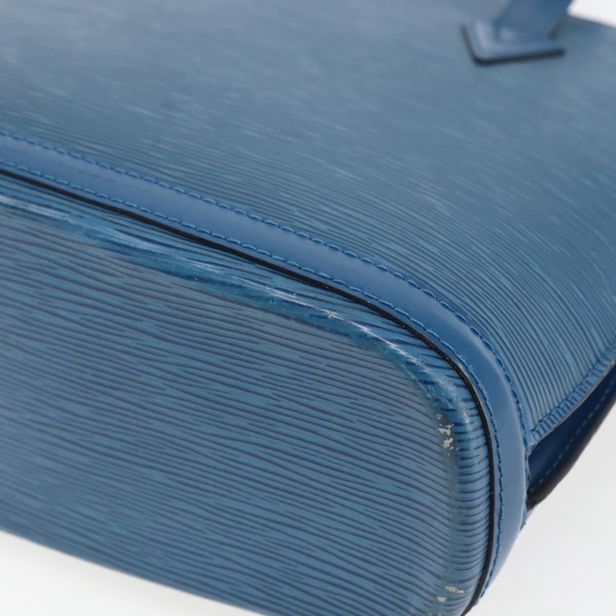 Louis Vuitton Lussac Epi Leather Blue Leather Shoulder Bag Bag (Pre-Owned)