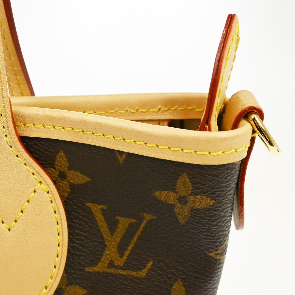 Louis Vuitton Neverfull Nm Monogram Canvas Brown Canvas Tote Bag Bag (Pre-Owned)