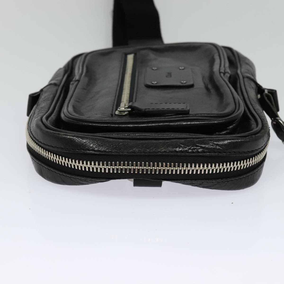 Chloe Paddington Body Leather Black Leather Shoulder Bag Bag (Pre-Owned)