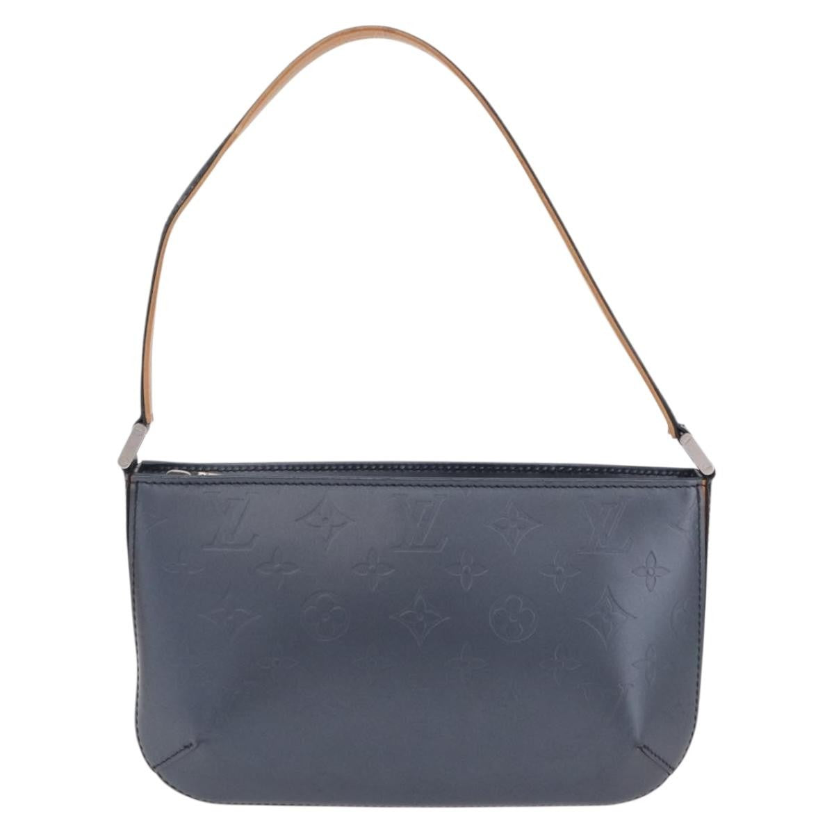 Louis Vuitton Mat Fowler Monogram Vernis Navy Canvas Handbag (Pre-Owned)
