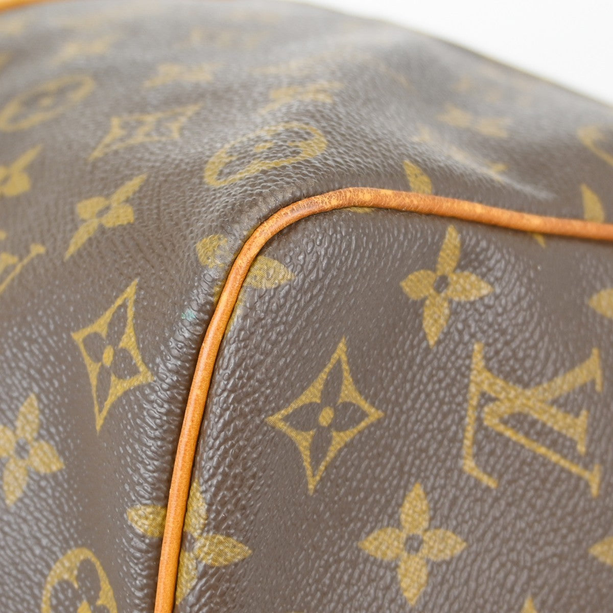 Louis Vuitton Keepall Monogram Brown Canvas Travel Bag Bag (Pre-Owned)