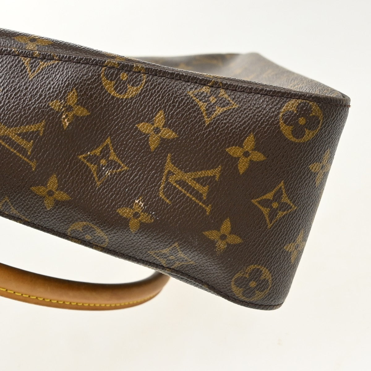 Louis Vuitton Monogram Looping Monogram Canvas Brown Canvas Shoulder Bag Bag (Pre-Owned)
