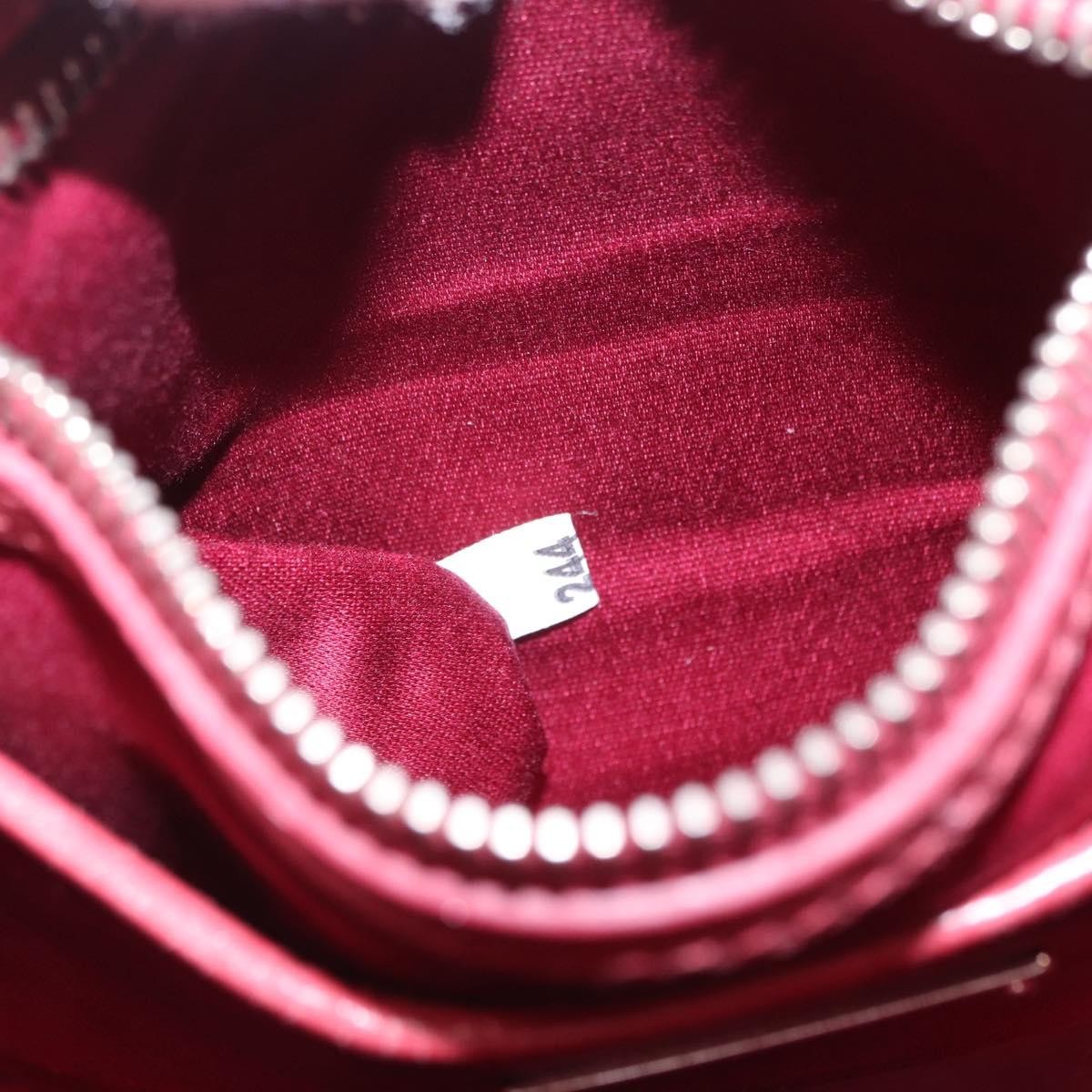 Miu Miu Madras Shoulder Leather Pink Leather Crossbody Bag Bag (Pre-Owned)