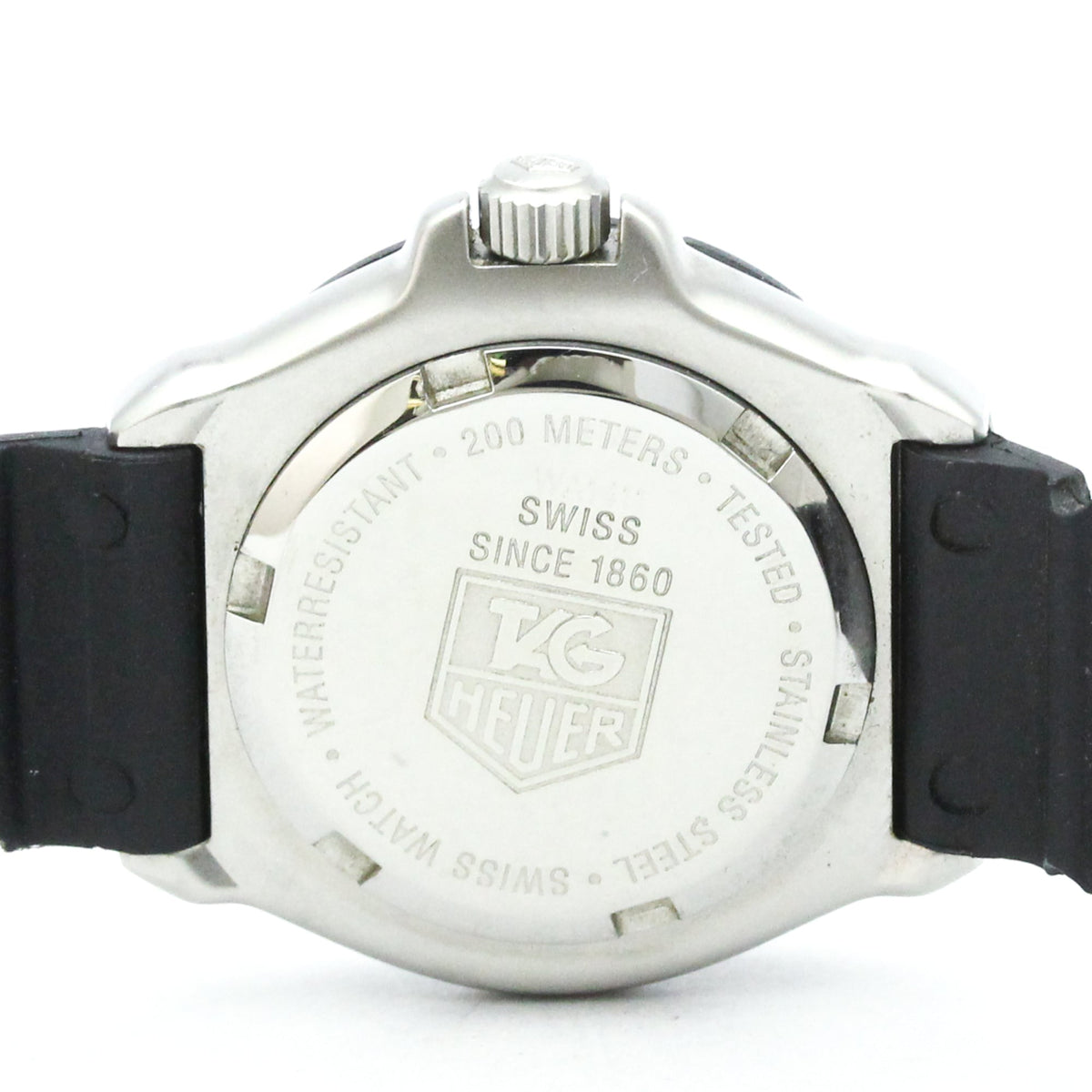Tag Heuer Formula 1 Lady Stainless Steel And Rubber Watch (Pre-Owned)