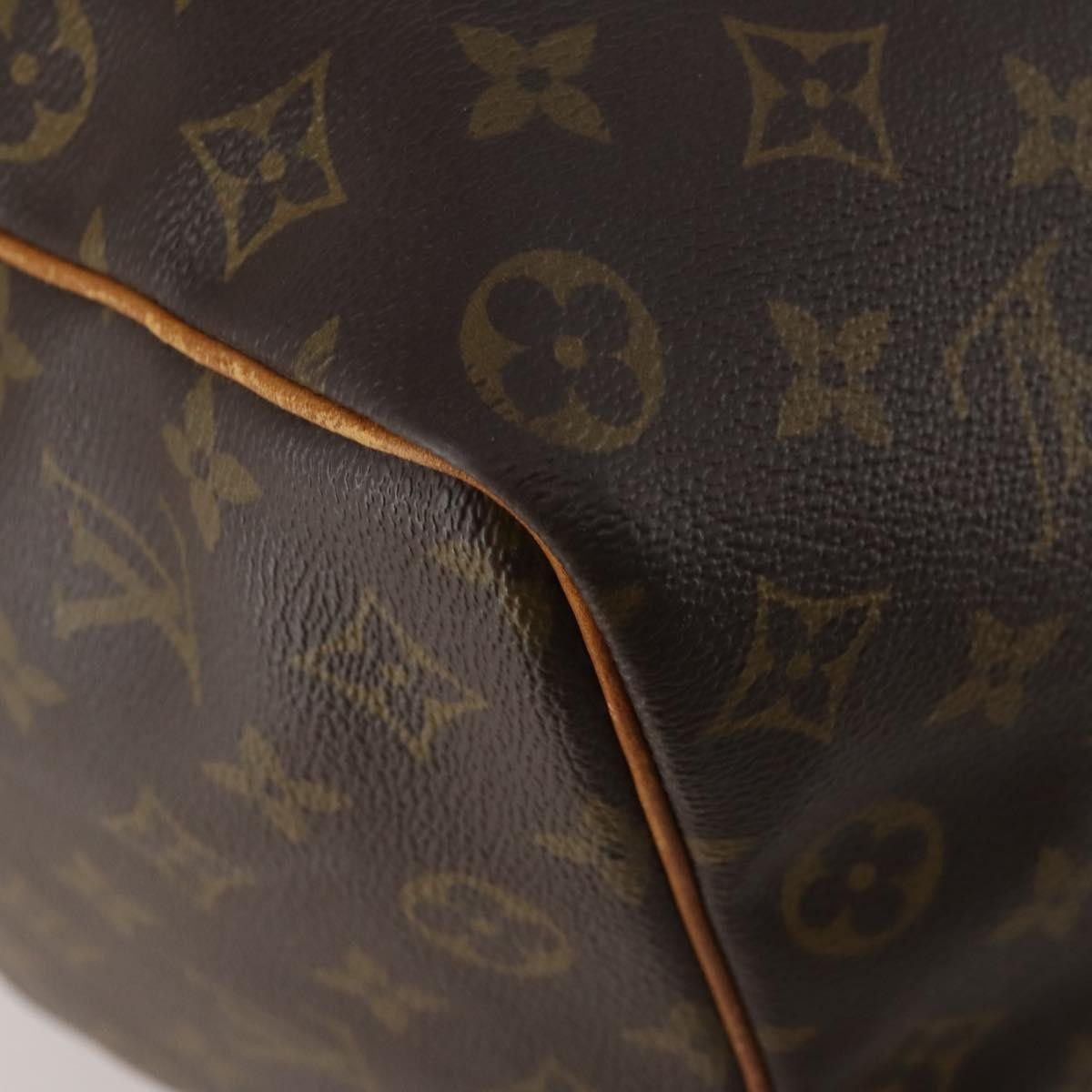 Louis Vuitton Keepall Monogram Canvas Brown Canvas Travel Bag Bag (Pre-Owned)