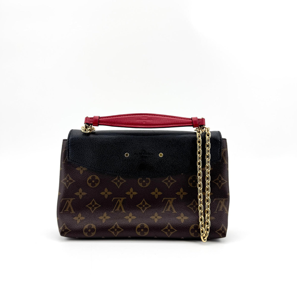 Louis Vuitton Vavin Chain Wallet Nm Monogram Empreinte Leather Black Canvas Shoulder Bag Bag (Pre-Owned)