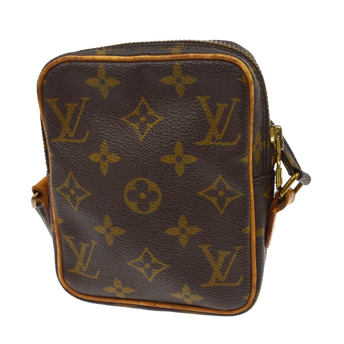 Louis Vuitton Danube Monogram Canvas Brown Canvas Handbag (Pre-Owned)