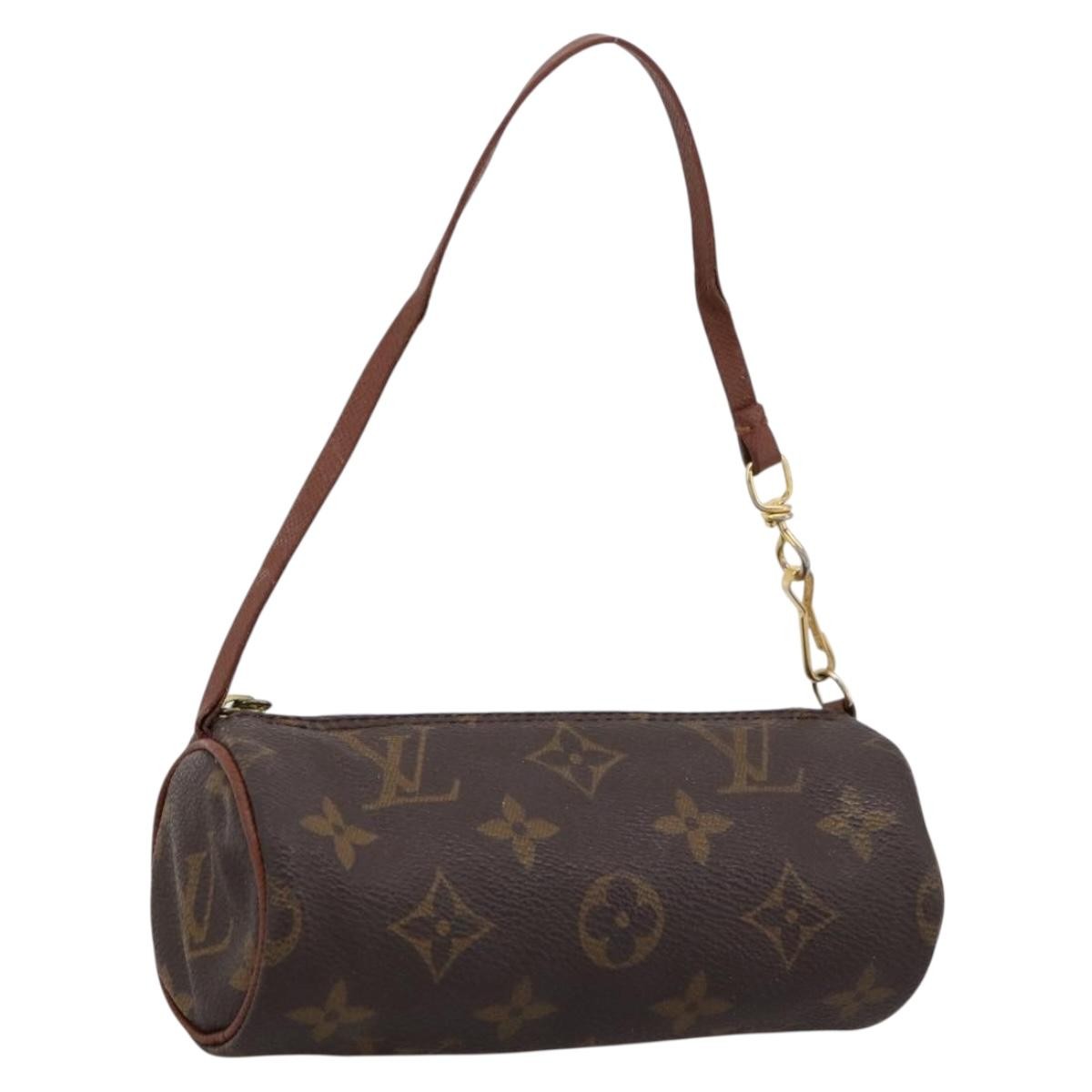 Louis Vuitton Papillon Pochette Monogram Canvas Brown Canvas Clutche & Pouche Bag (Pre-Owned)