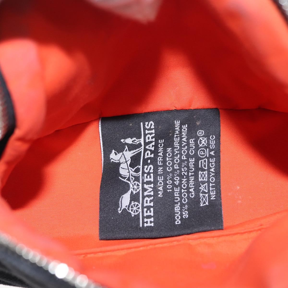 Hermes Bolide Travel Canvas Black Canvas Clutche & Pouche Bag (Pre-Owned)