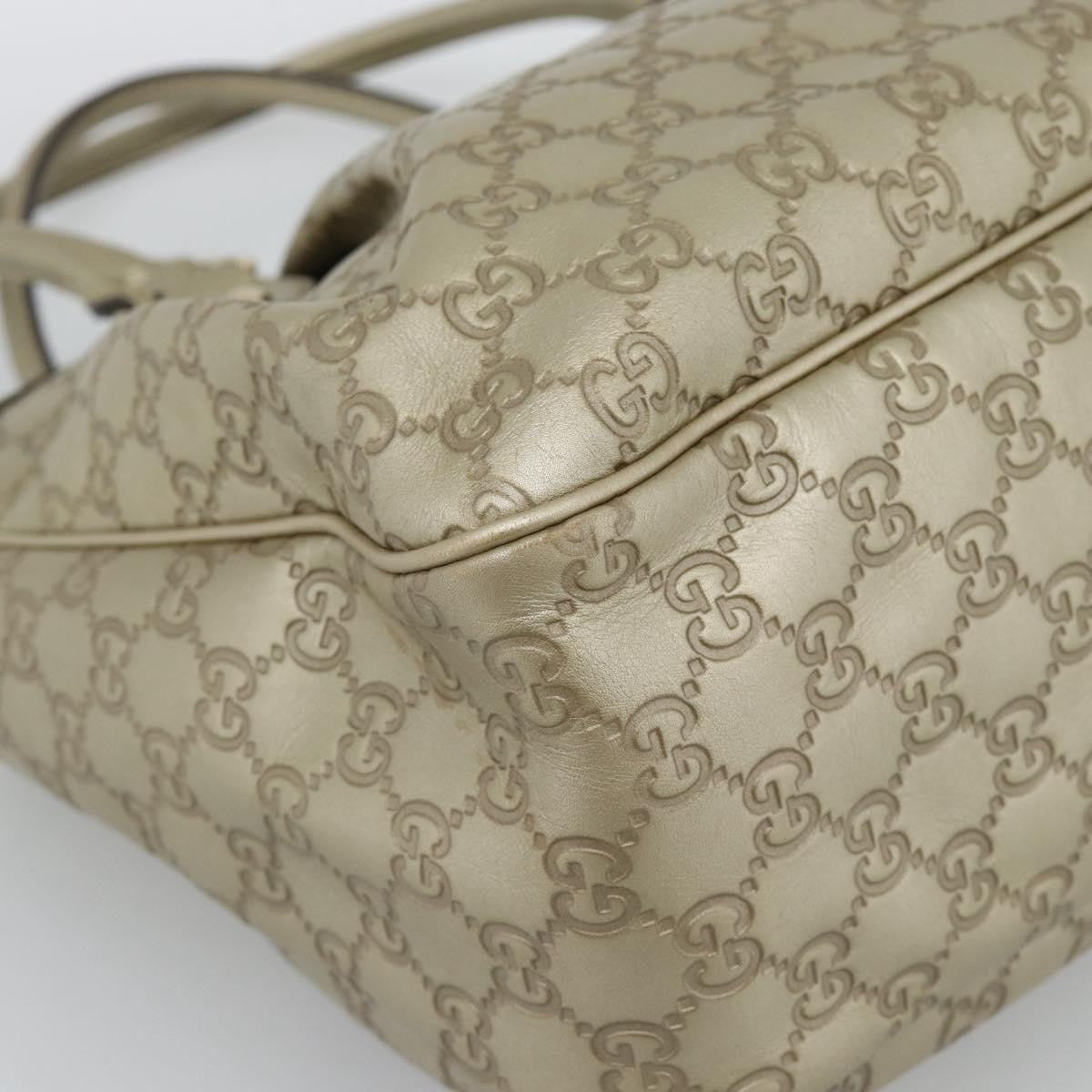 Gucci Sukey Top Handle Guccissima Leather Gold Leather Tote Bag Bag (Pre-Owned)