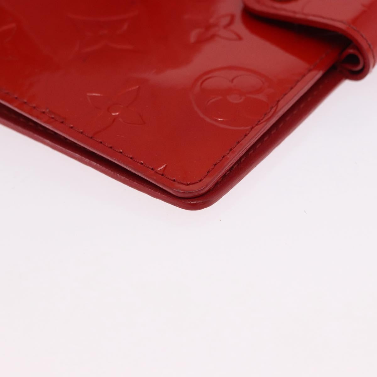 Louis Vuitton Agenda Cover Patent Red Patent_Leather Clutche & Pouche Bag (Pre-Owned)