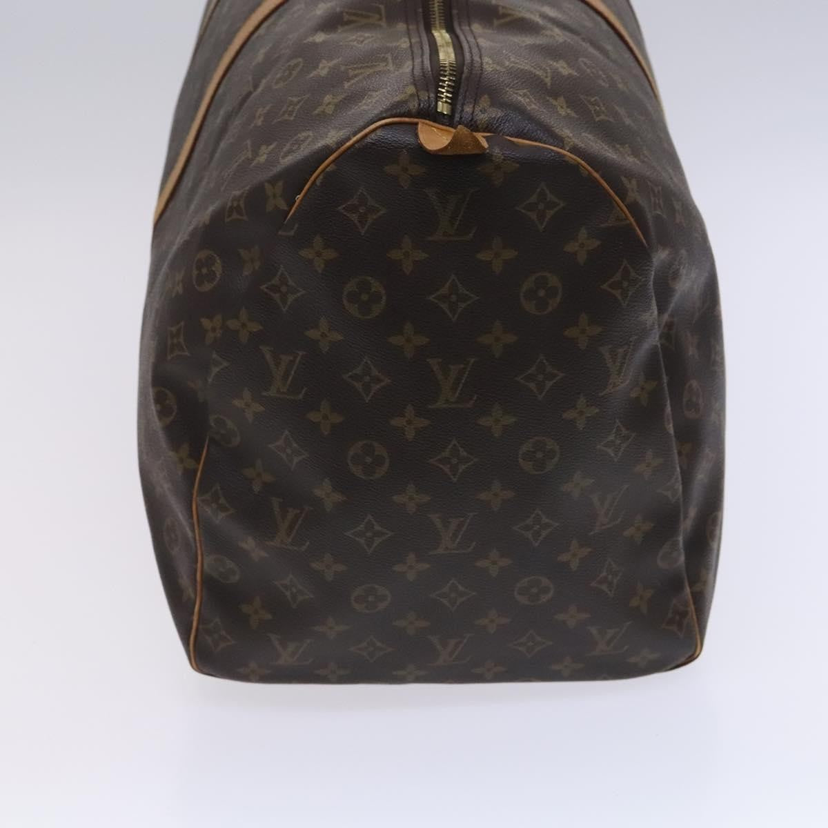Louis Vuitton Keepall Monogram Canvas Brown Canvas Travel Bag Bag (Pre-Owned)