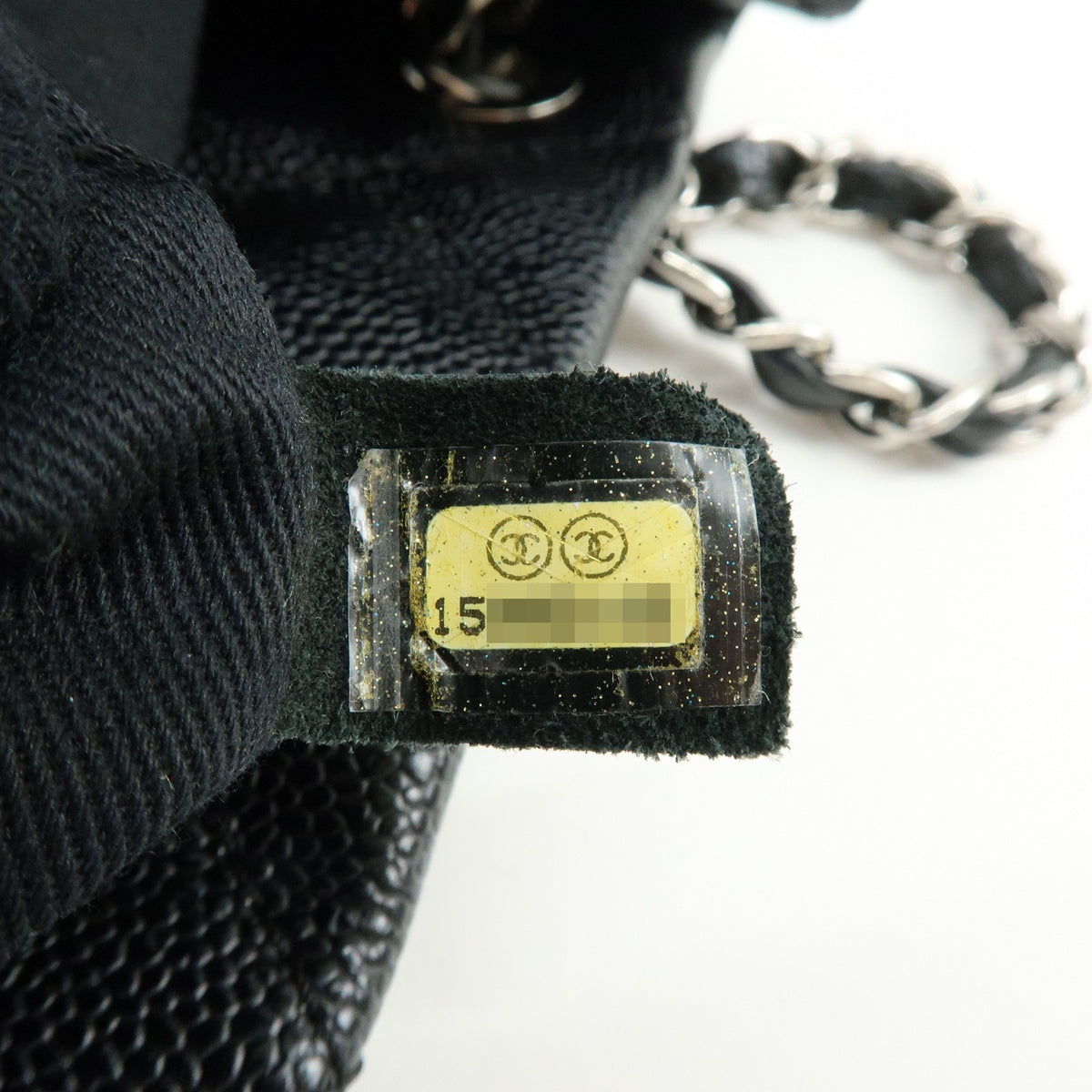 Chanel Timeless Cc Soft Caviar Black Leather Tote Bag Bag (Pre-Owned)