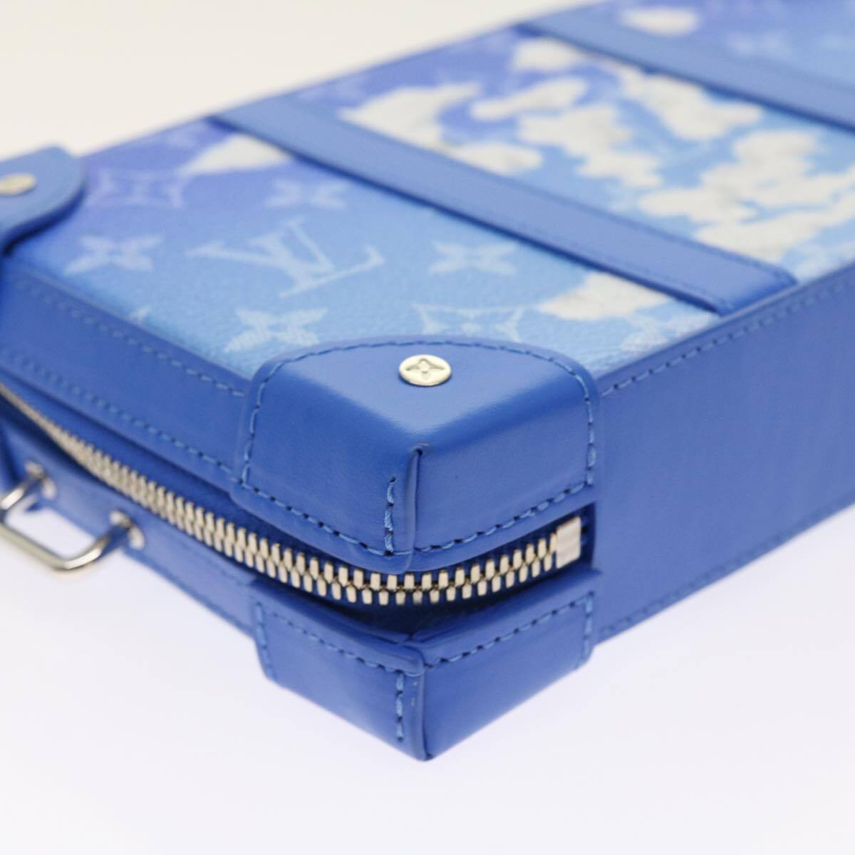 Louis Vuitton Soft Trunk Limited Edition Monogram Clouds Blue Canvas Bag (Pre-Owned)
