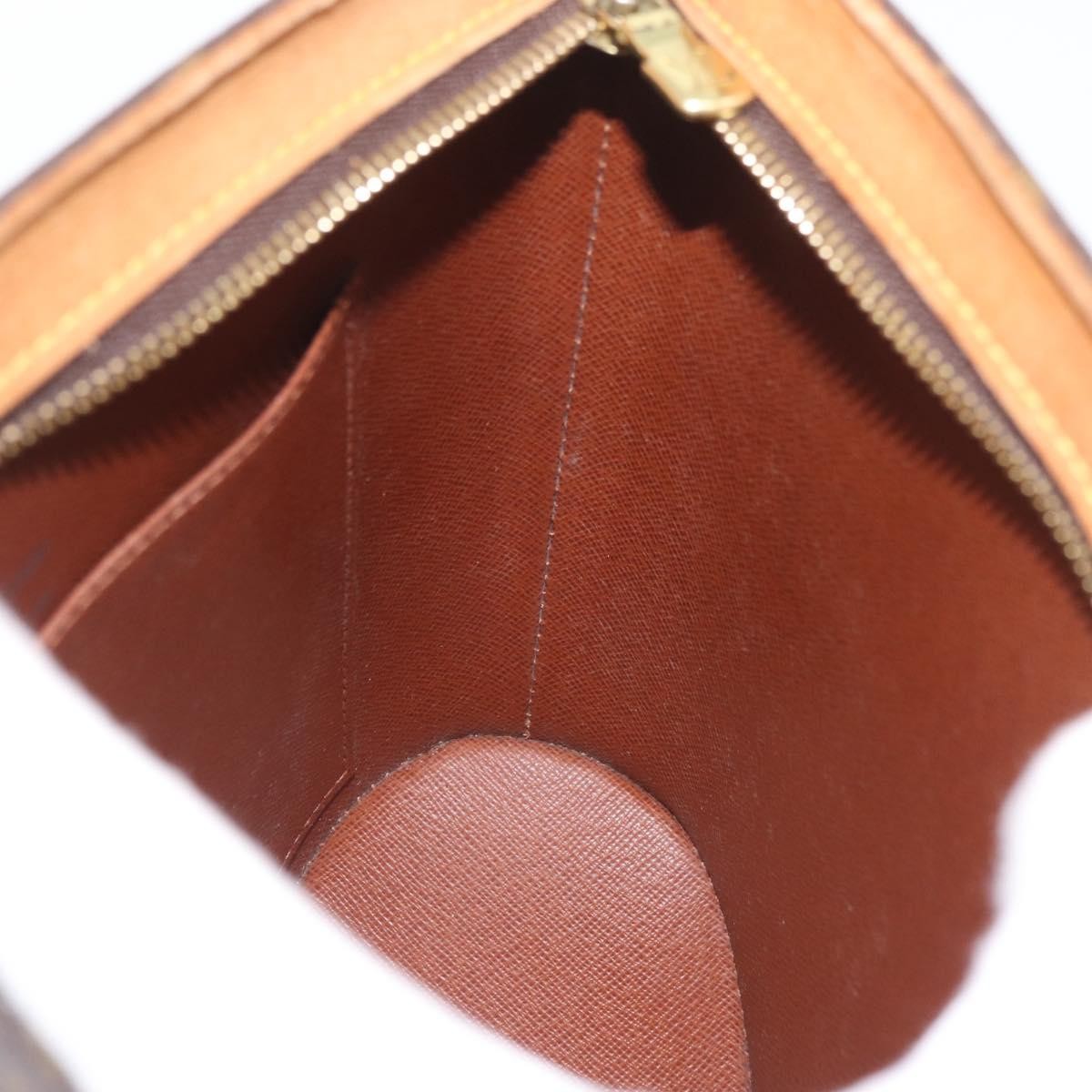 Louis Vuitton Drouot Monogram Canvas Brown Canvas Shoulder Bag Bag (Pre-Owned)