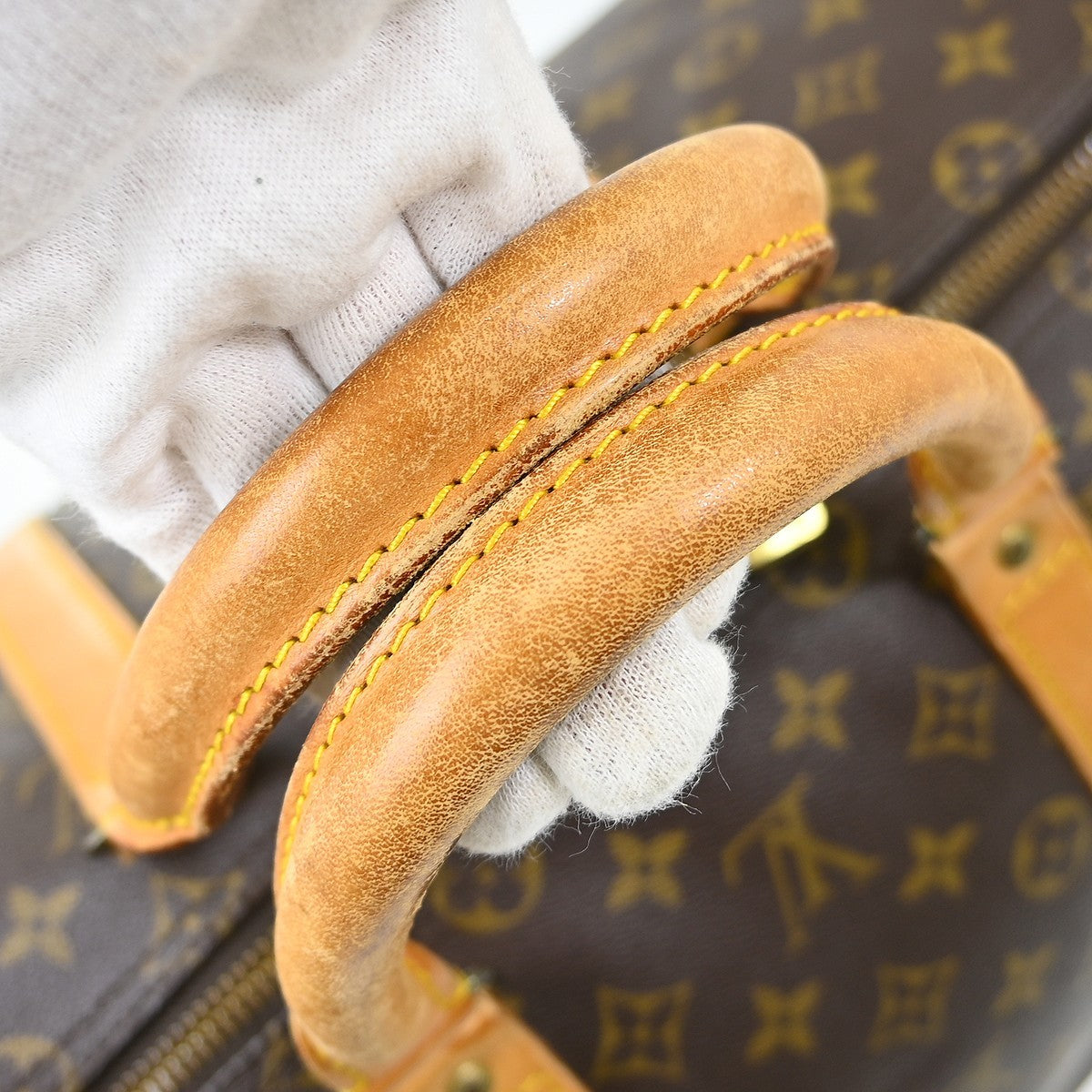 Louis Vuitton Keepall Monogram Canvas Brown Canvas Travel Bag Bag (Pre-Owned)