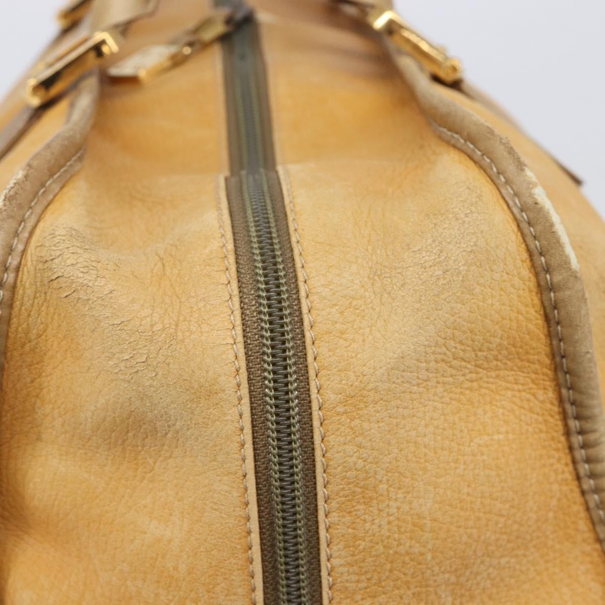Loewe Amazona Leather Beige Leather Handbag (Pre-Owned)