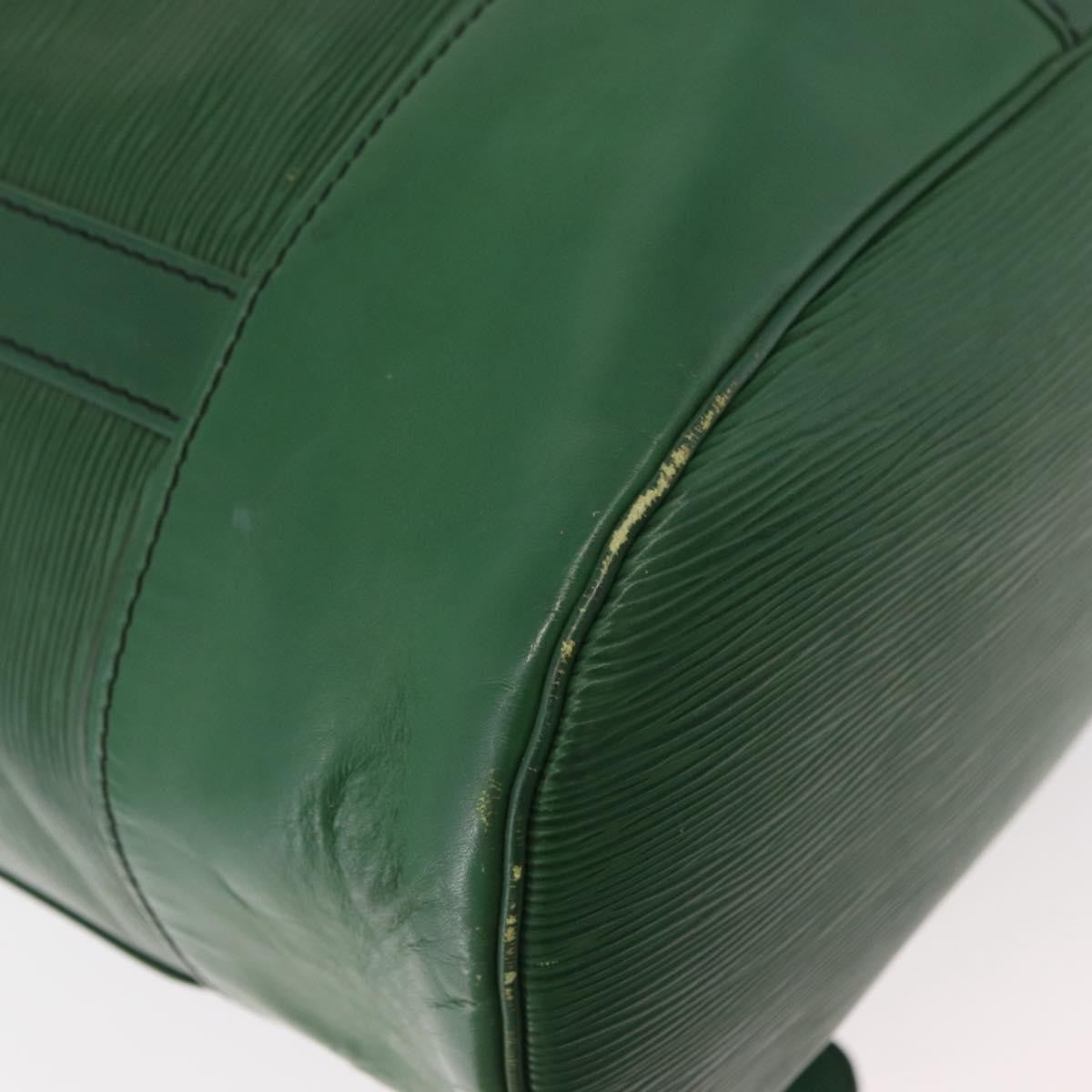 Louis Vuitton Randonnee Epi Leather Green Leather Backpack Bag (Pre-Owned)