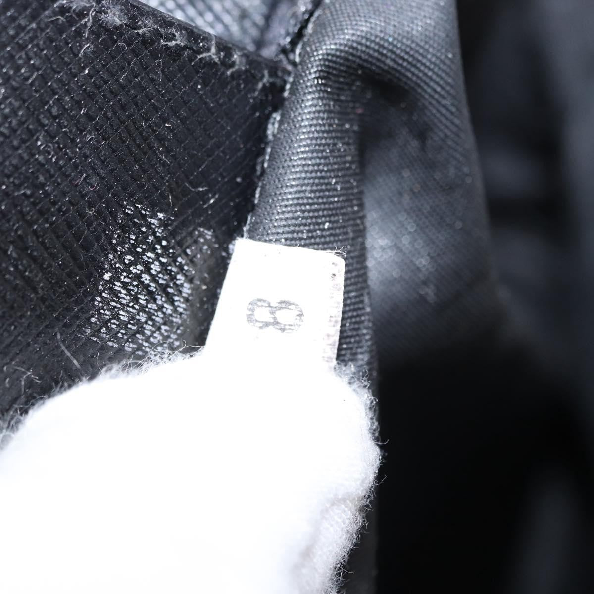 Prada Logo Pouch Nylon Black Nylon Clutche & Pouche Bag (Pre-Owned)