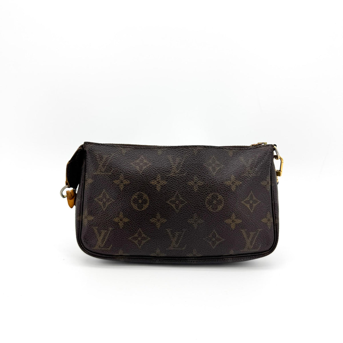 Louis Vuitton Louis Vuitton Monogramme Pochette Monogramme Canvas Brown Canvas Clutche & Pouche Bag (Pre-Owned)