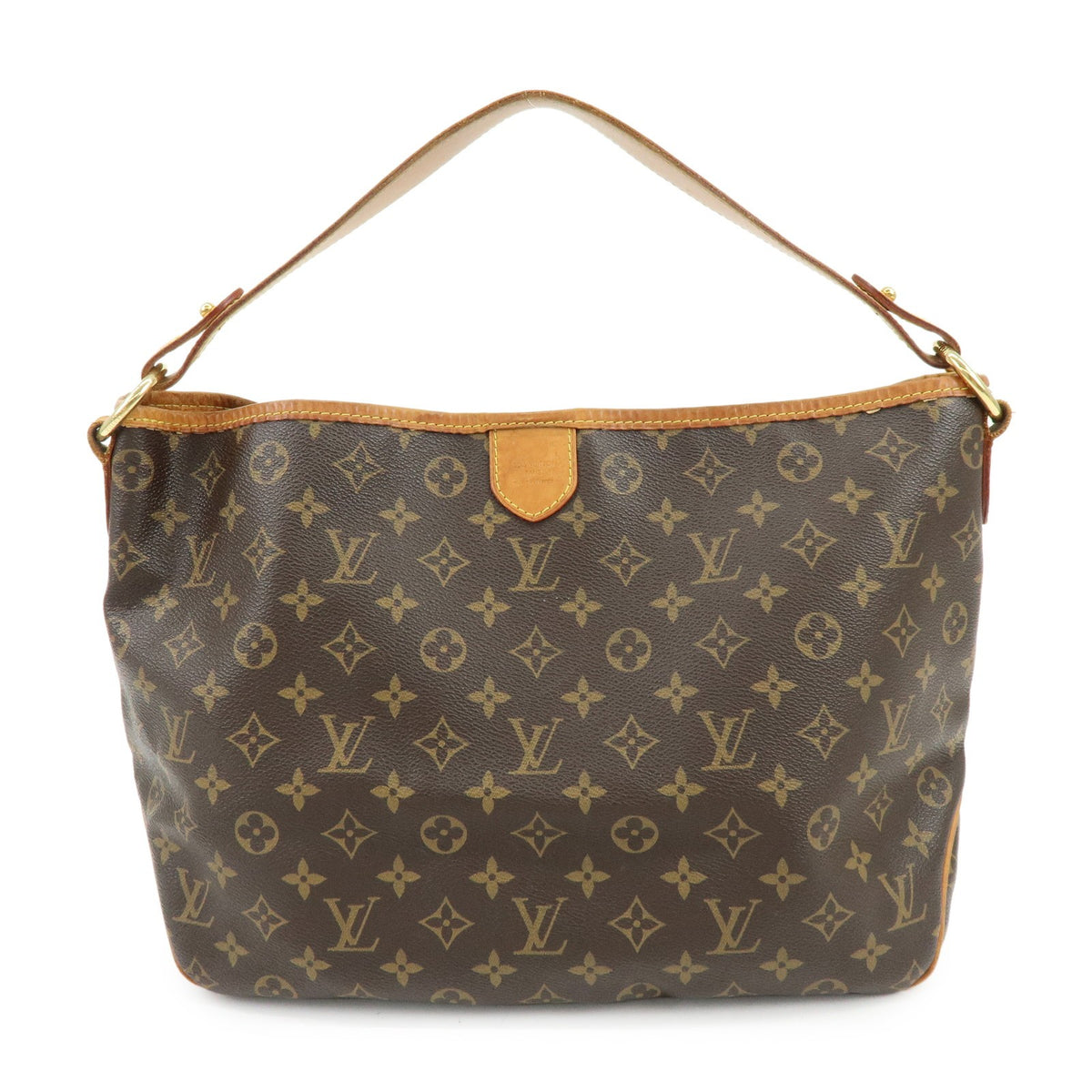 Louis Vuitton Delightful Monogram Canvas Brown Canvas Handbag (Pre-Owned)