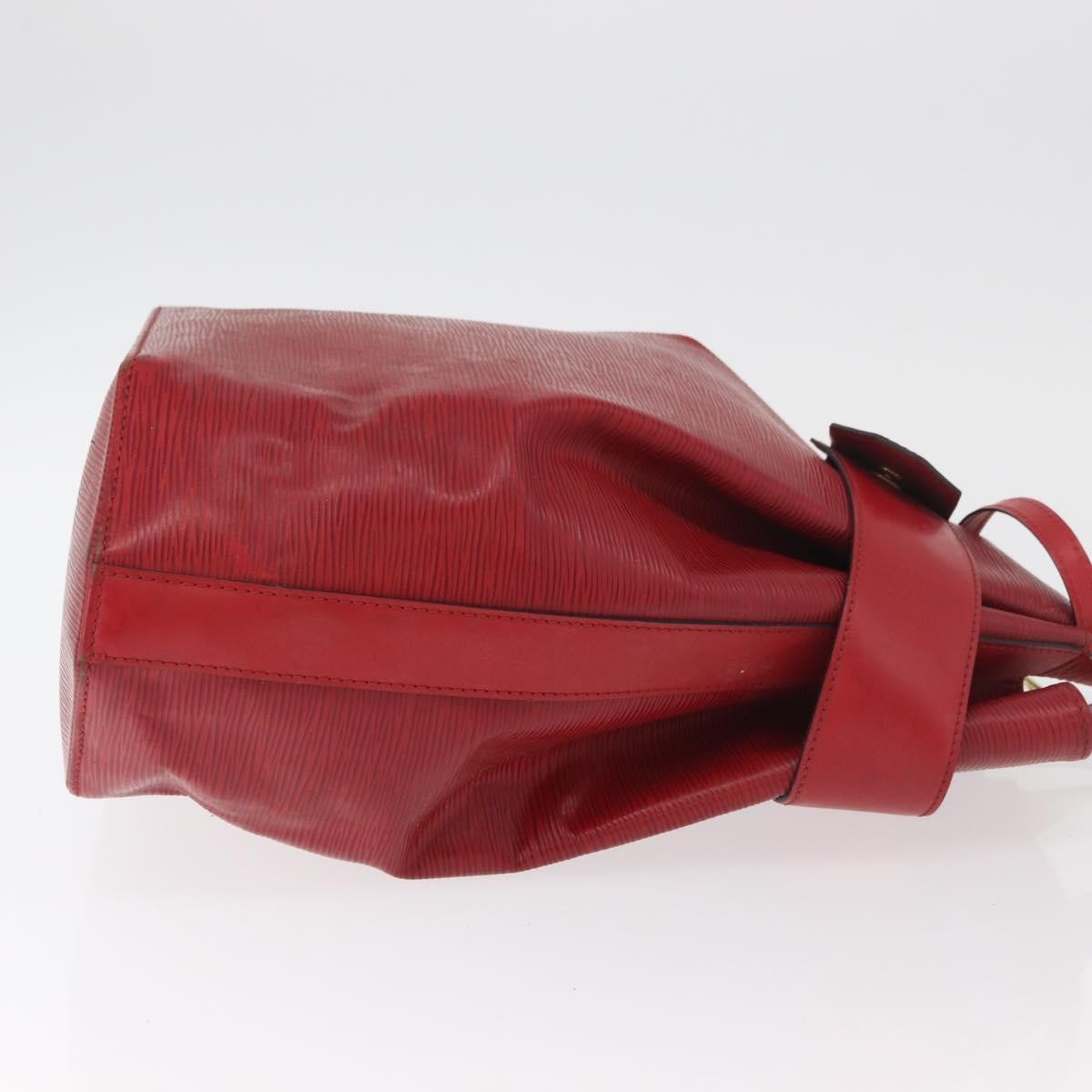 Louis Vuitton Vintage Sac D'epaule Epi Leather Red Leather Shoulder Bag Bag (Pre-Owned)