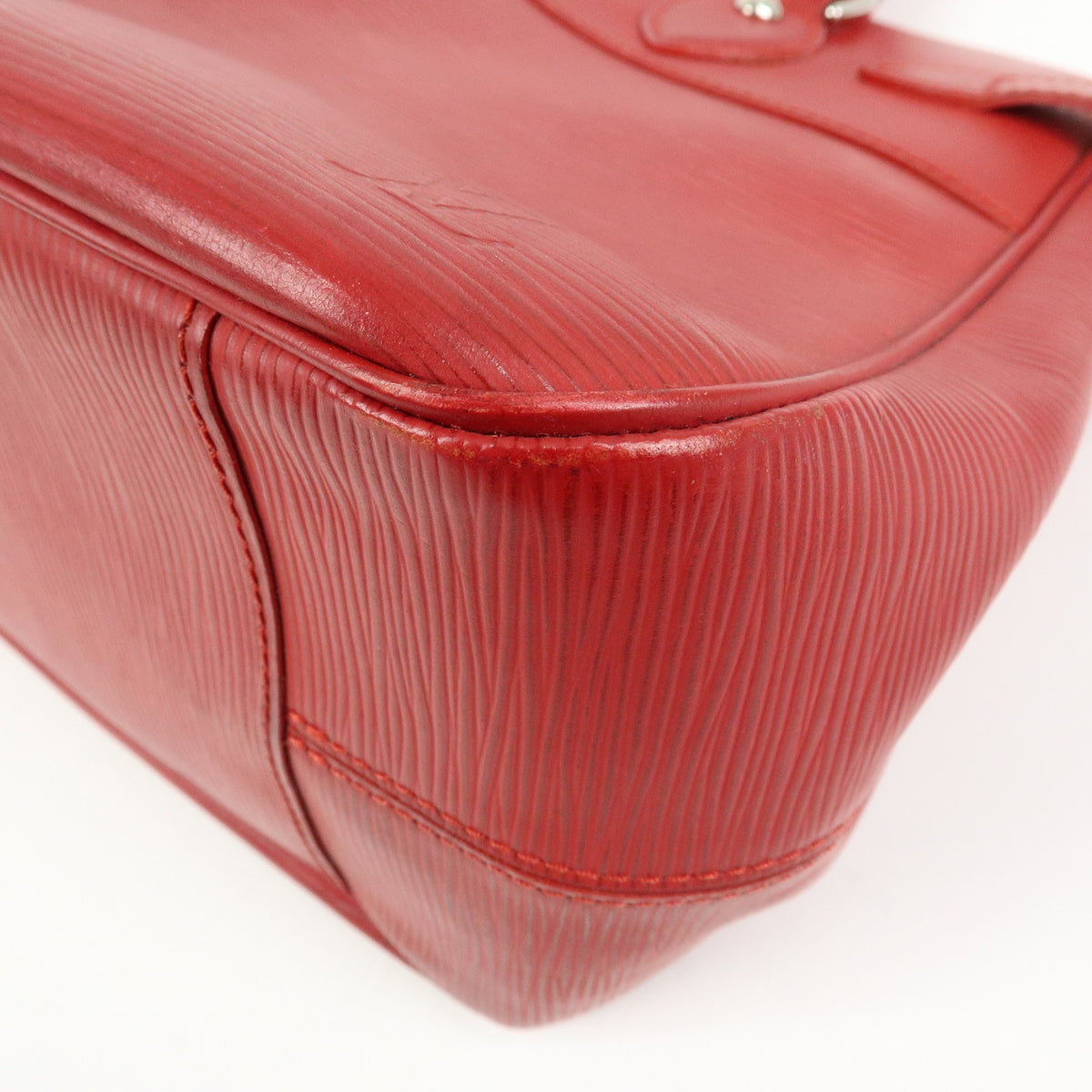 Louis Vuitton Passy Epi Leather Red Leather Tote Bag Bag (Pre-Owned)