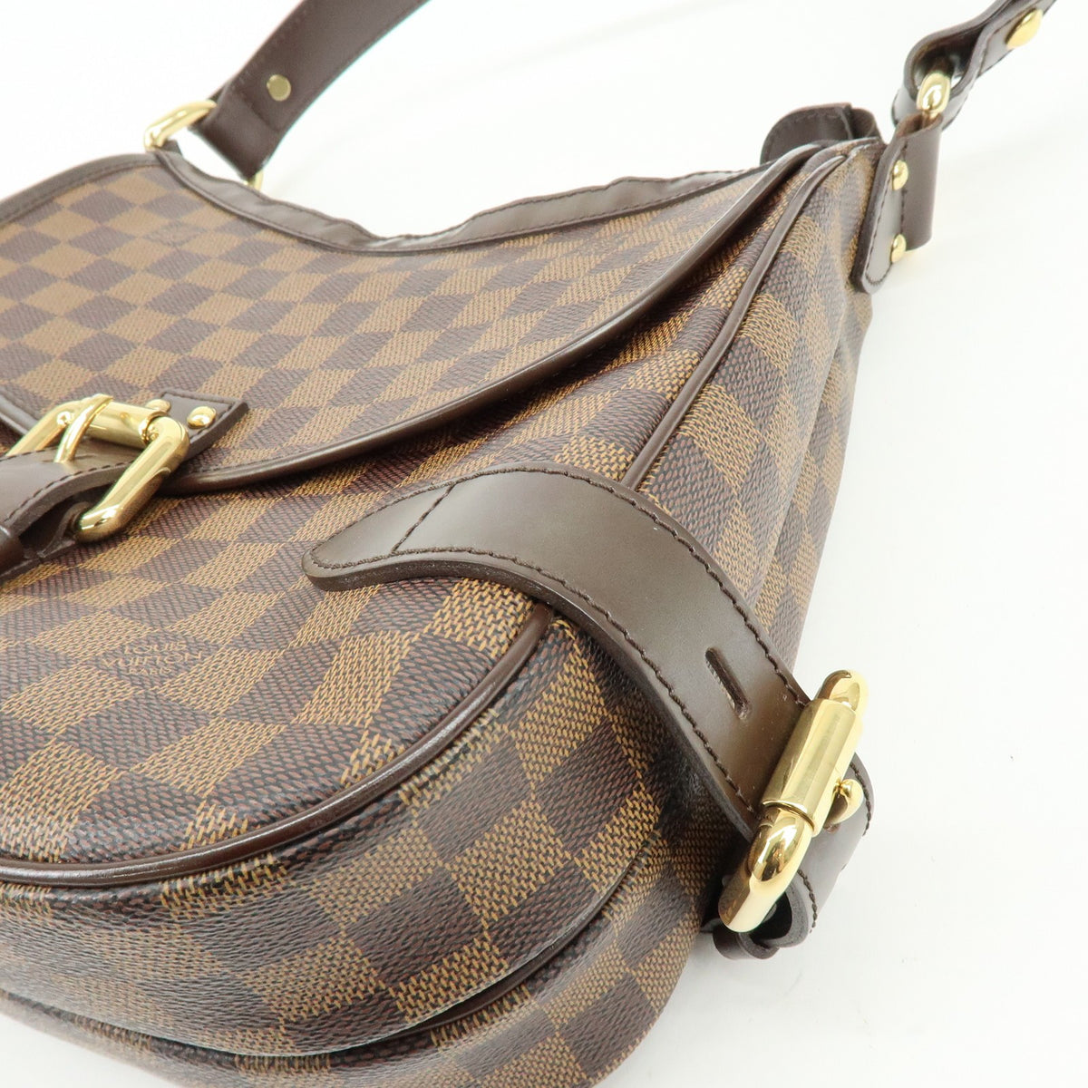 Louis Vuitton Highbury Damier Brown Canvas Handbag (Pre-Owned)
