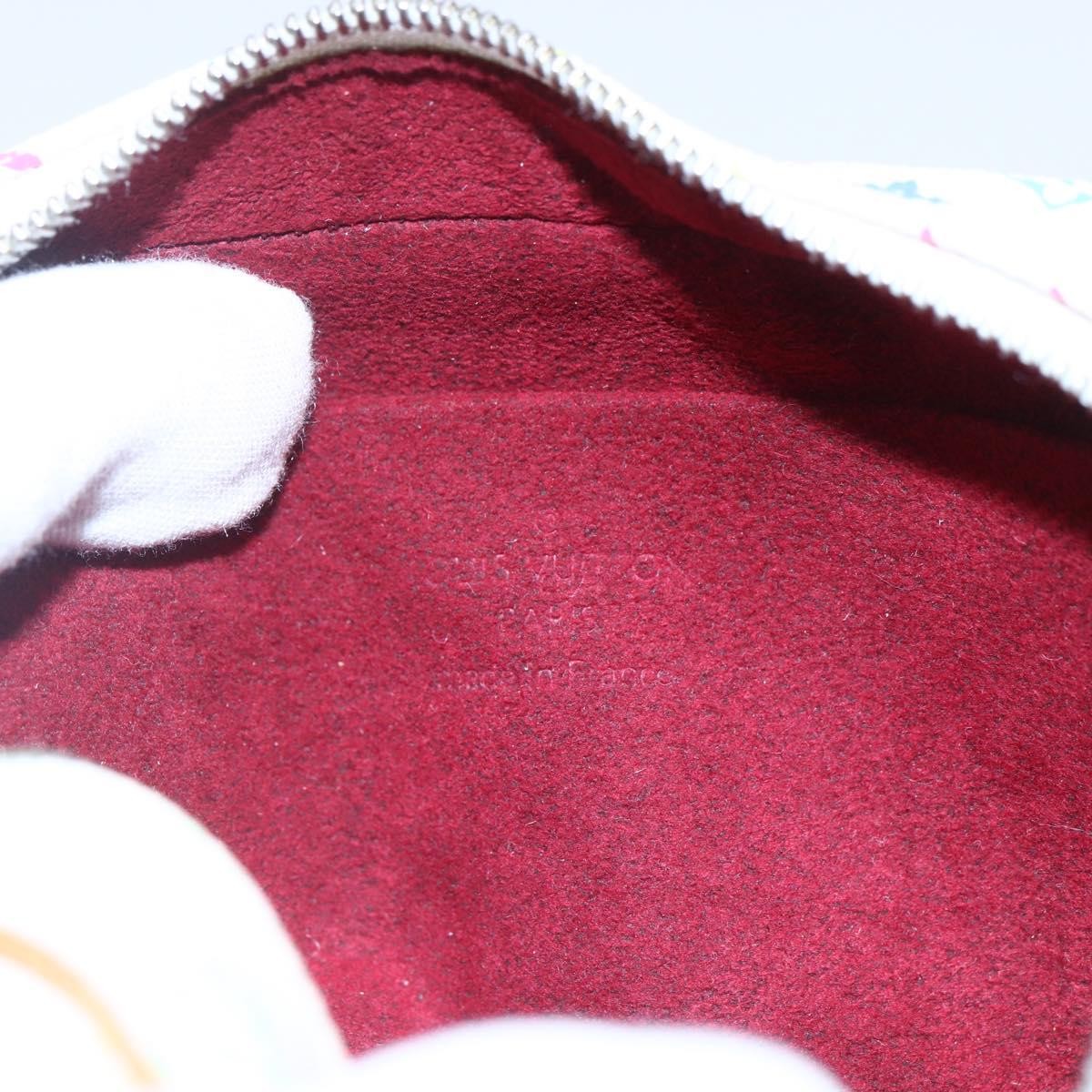 Louis Vuitton Wapity Trousse Monogram Multicolor White Canvas Clutche & Pouche Bag (Pre-Owned)