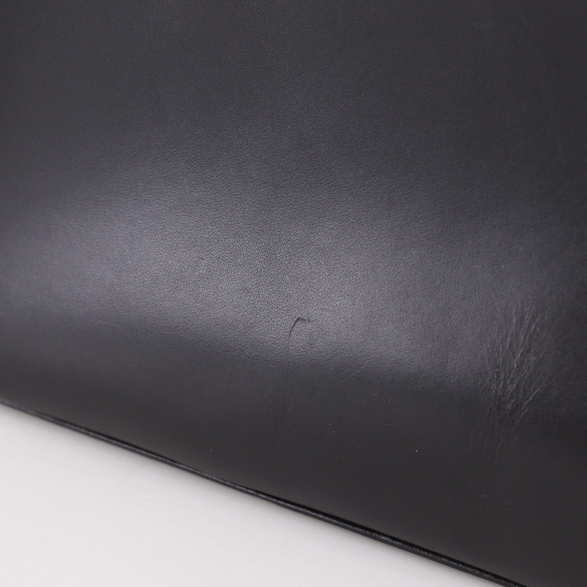 Burberry Shoulder Leather Black Leather Shoulder Bag Bag (Pre-Owned)