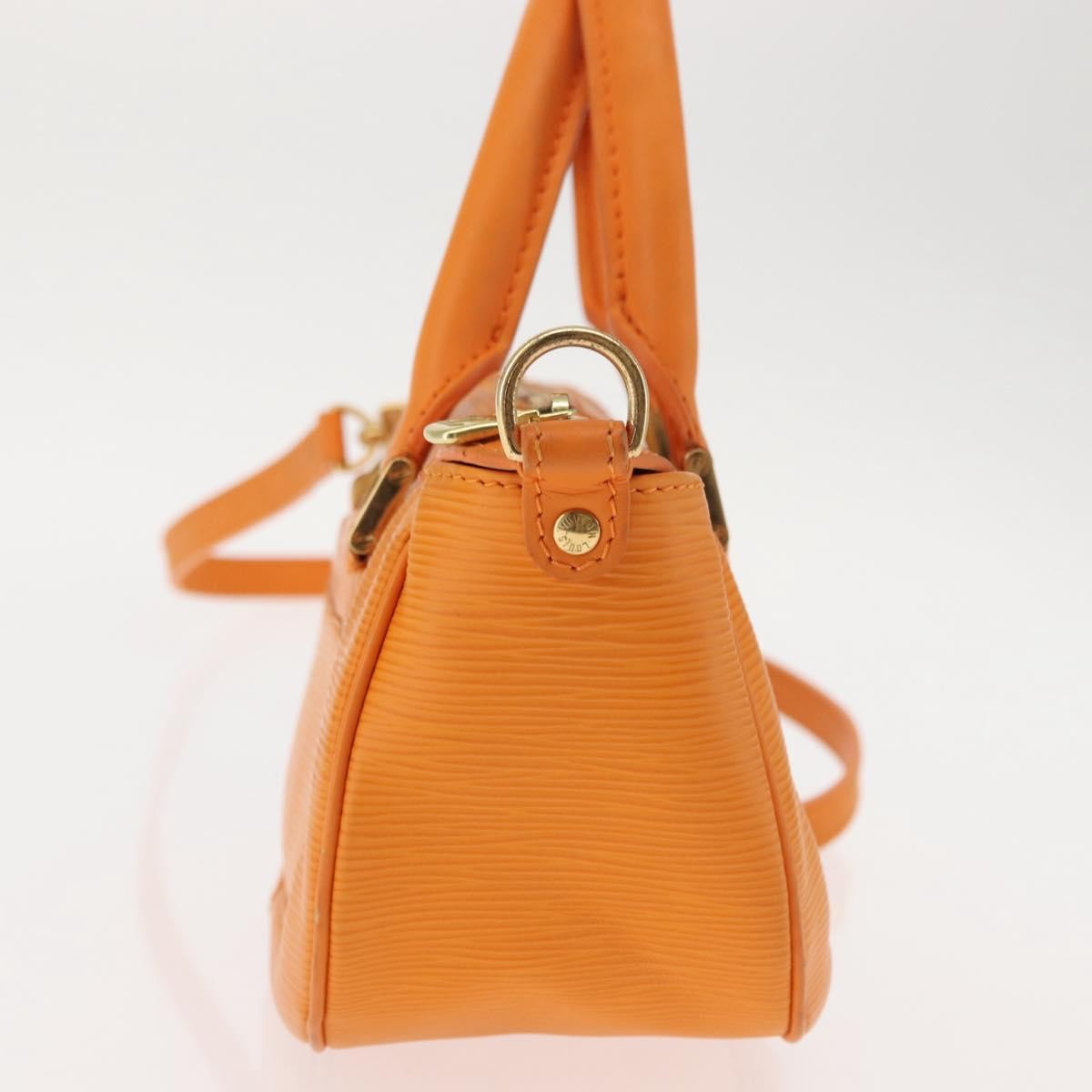 Louis Vuitton Danura Epi Orange Leather Handbag (Pre-Owned)