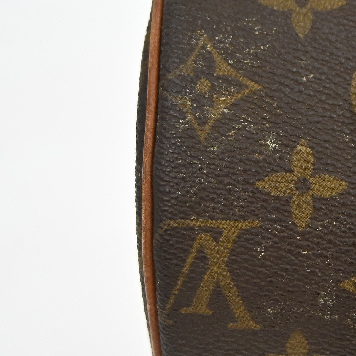 Louis Vuitton Papillon Monogram Brown Canvas Handbag (Pre-Owned)