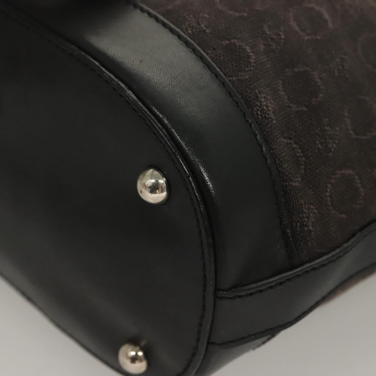 Celine C Macadam Canvas Black Canvas Handbag (Pre-Owned)