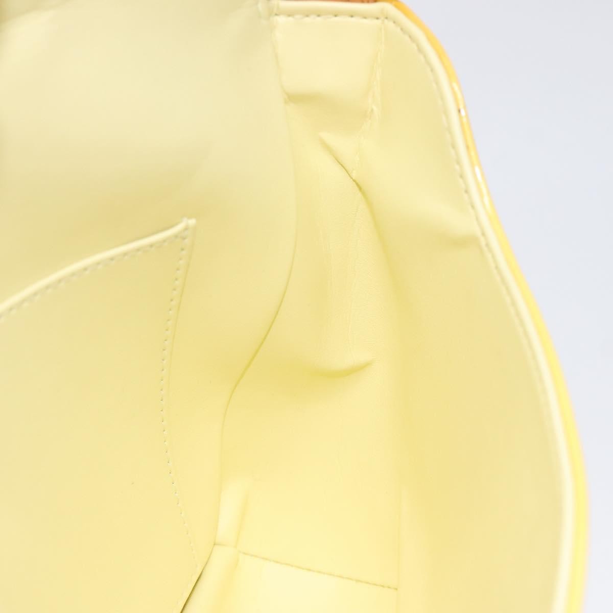 Louis Vuitton Thompson Street Monogram Vernis Yellow Patent_Leather Shoulder Bag Bag (Pre-Owned)