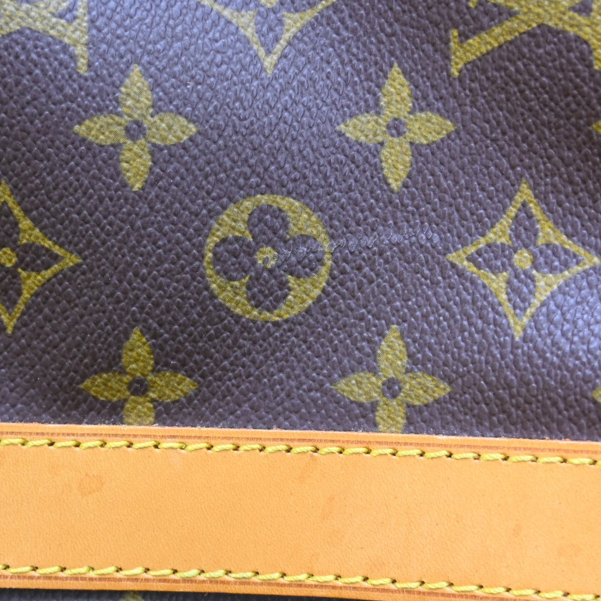 Louis Vuitton Keepall Bandouliere Monogram Canvas Brown Canvas Travel Bag Bag (Pre-Owned)