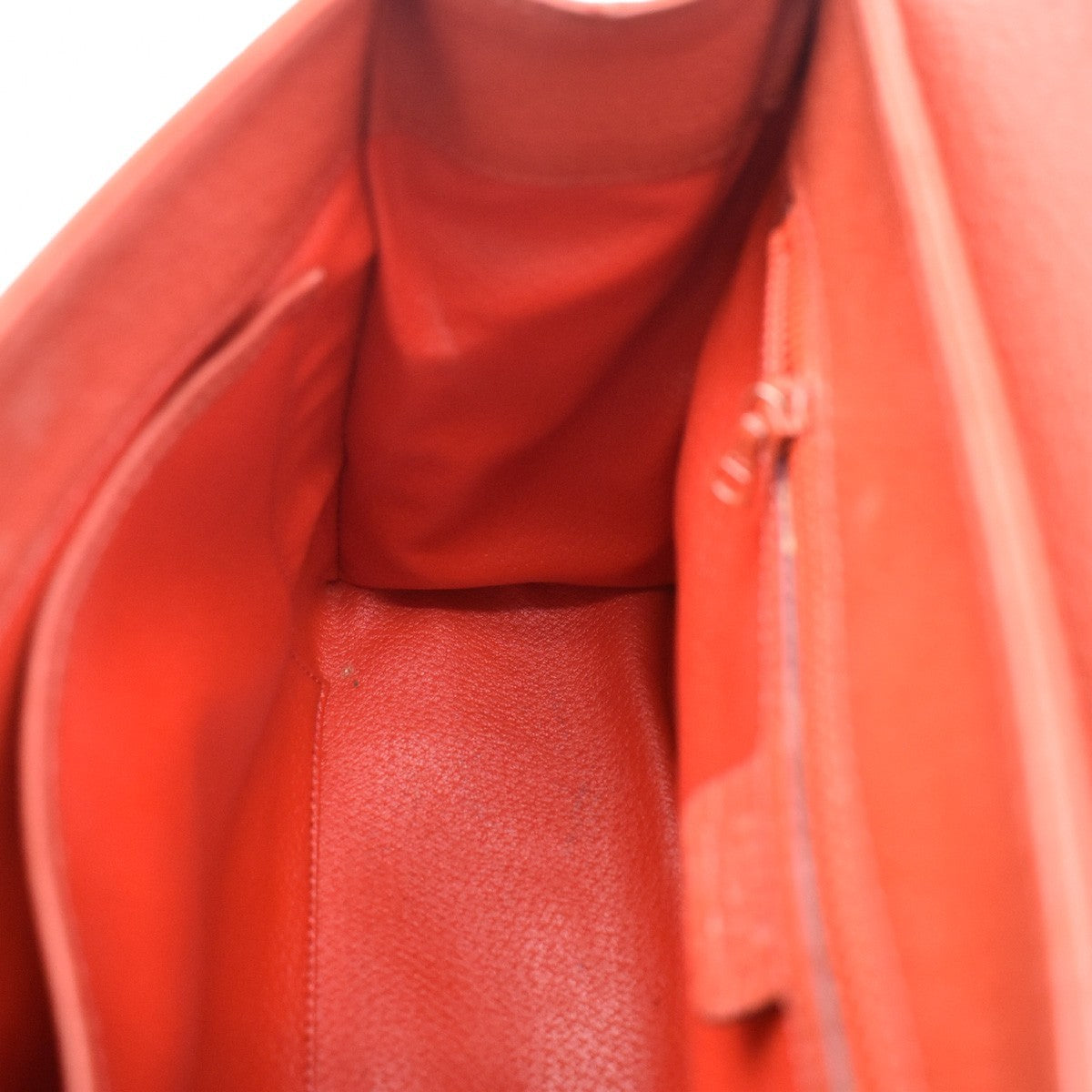 Celine Shoulder Leather Red Leather Shoulder Bag Bag (Pre-Owned)