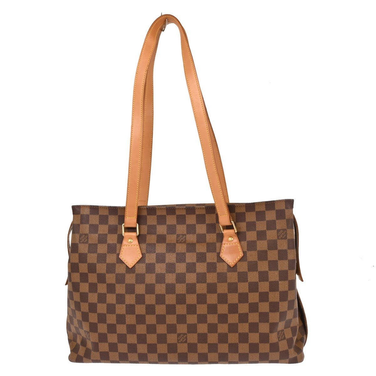 Louis Vuitton Chelsea Centenaire Damier Brown Canvas Tote Bag Bag (Pre-Owned)