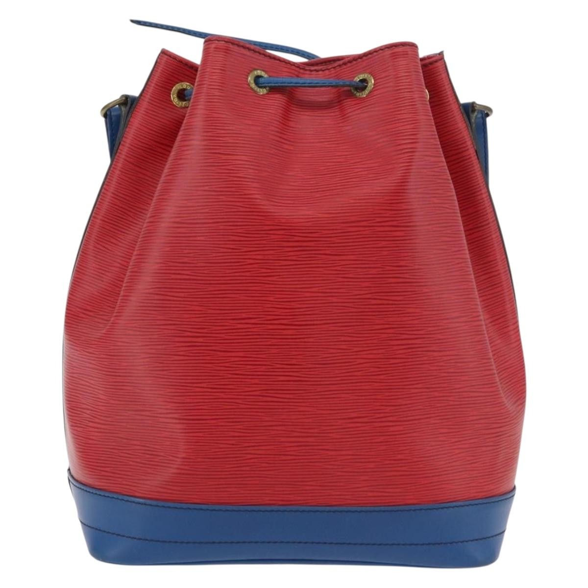 Louis Vuitton Bicolor Noe Epi Leather Red Leather Shoulder Bag Bag (Pre-Owned)
