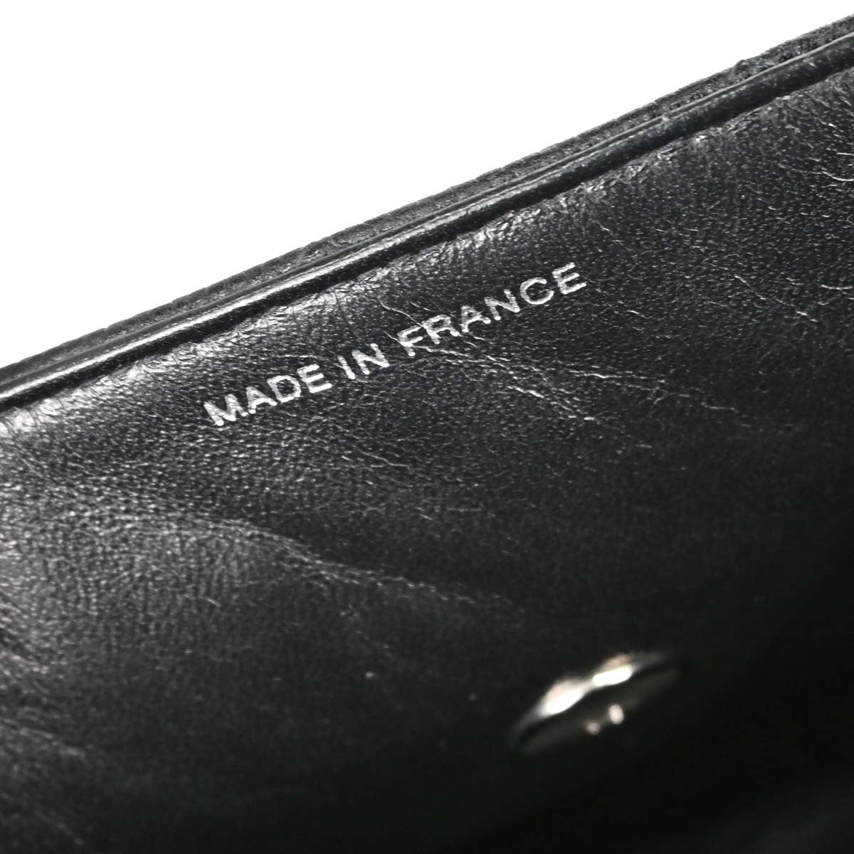 Chanel Vintage Classic Top Handle Flap Quilted Caviar Black Calfskin Handbag (Pre-Owned)