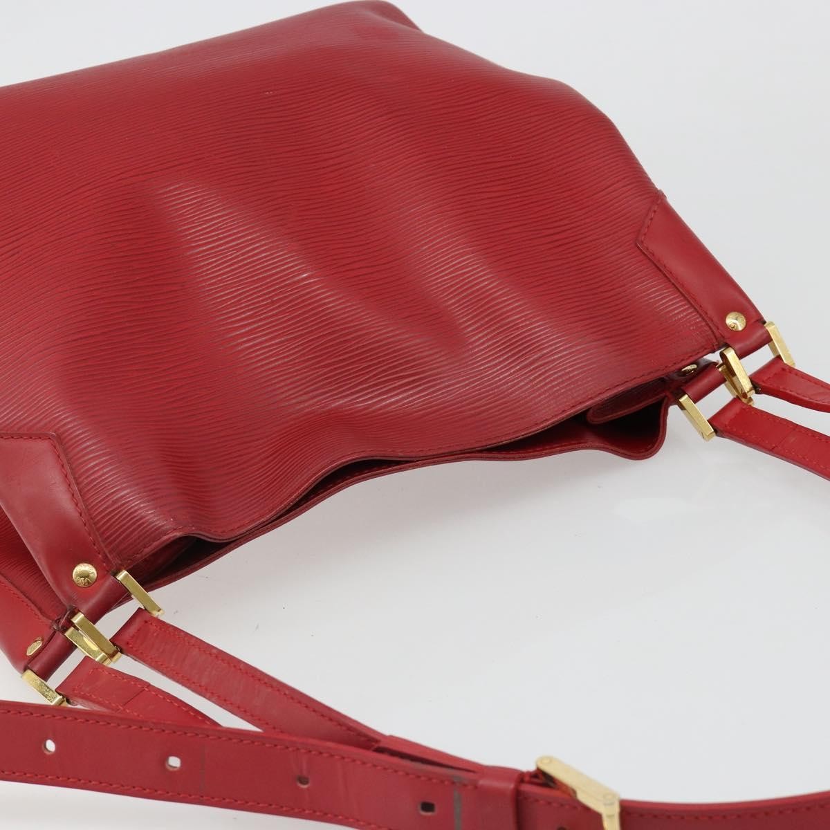 Louis Vuitton Mandara Epi Leather Red Leather Shoulder Bag Bag (Pre-Owned)