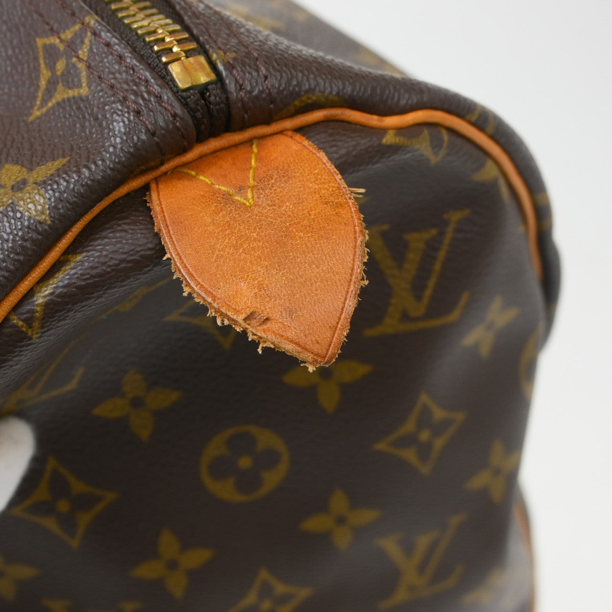 Louis Vuitton Keepall Monogram Canvas Brown Canvas Travel Bag Bag (Pre-Owned)