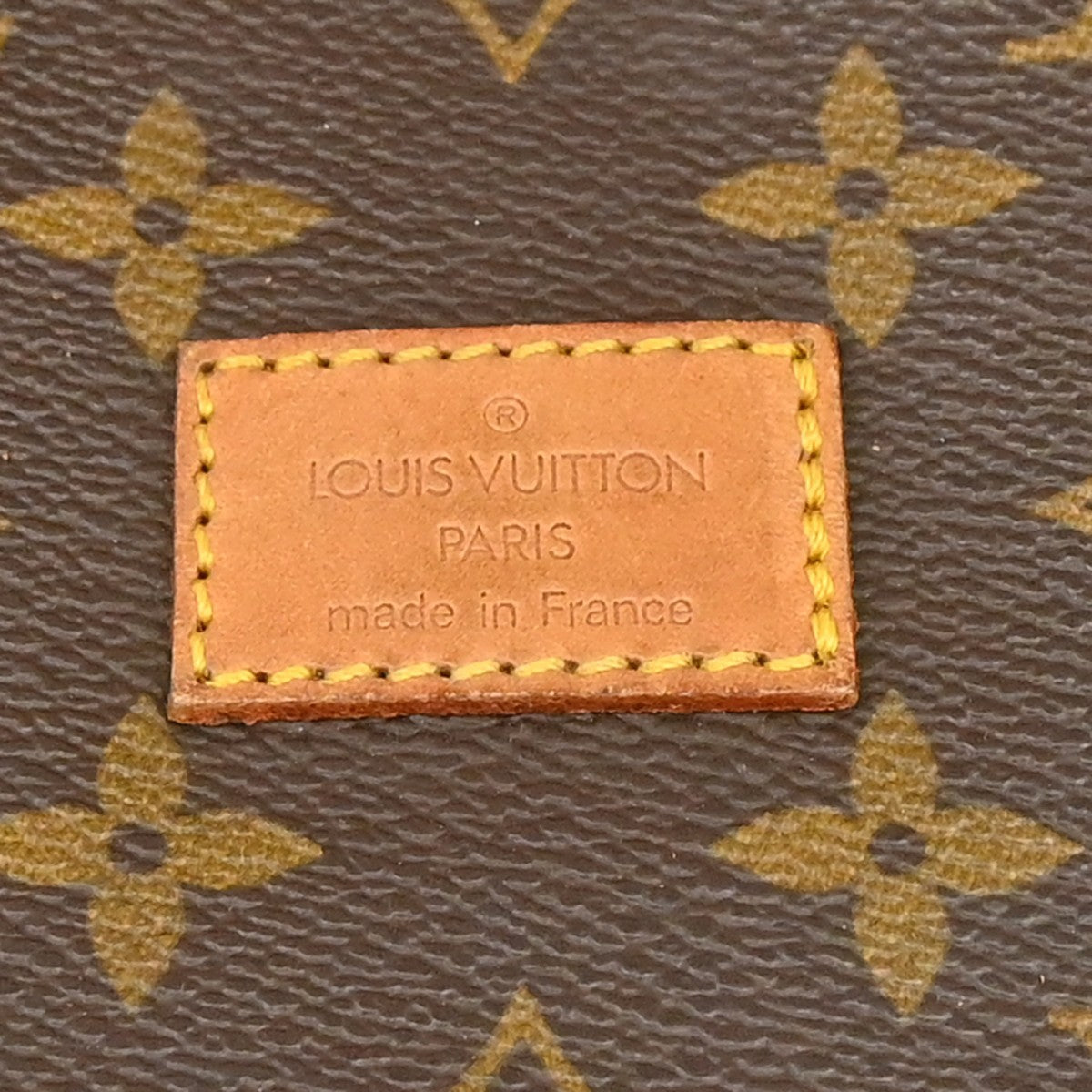 Louis Vuitton Saumur Monogram Brown Canvas Shoulder Bag Bag (Pre-Owned)