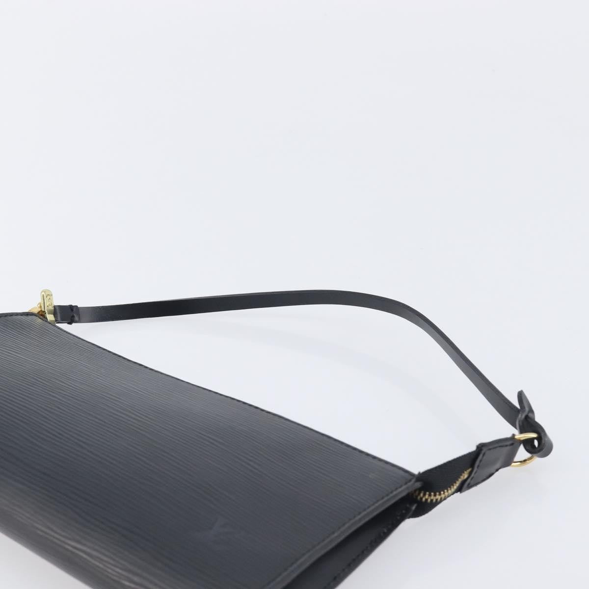Louis Vuitton Pochette Accessoires Epi Leather Black Leather Clutche & Pouche Bag (Pre-Owned)