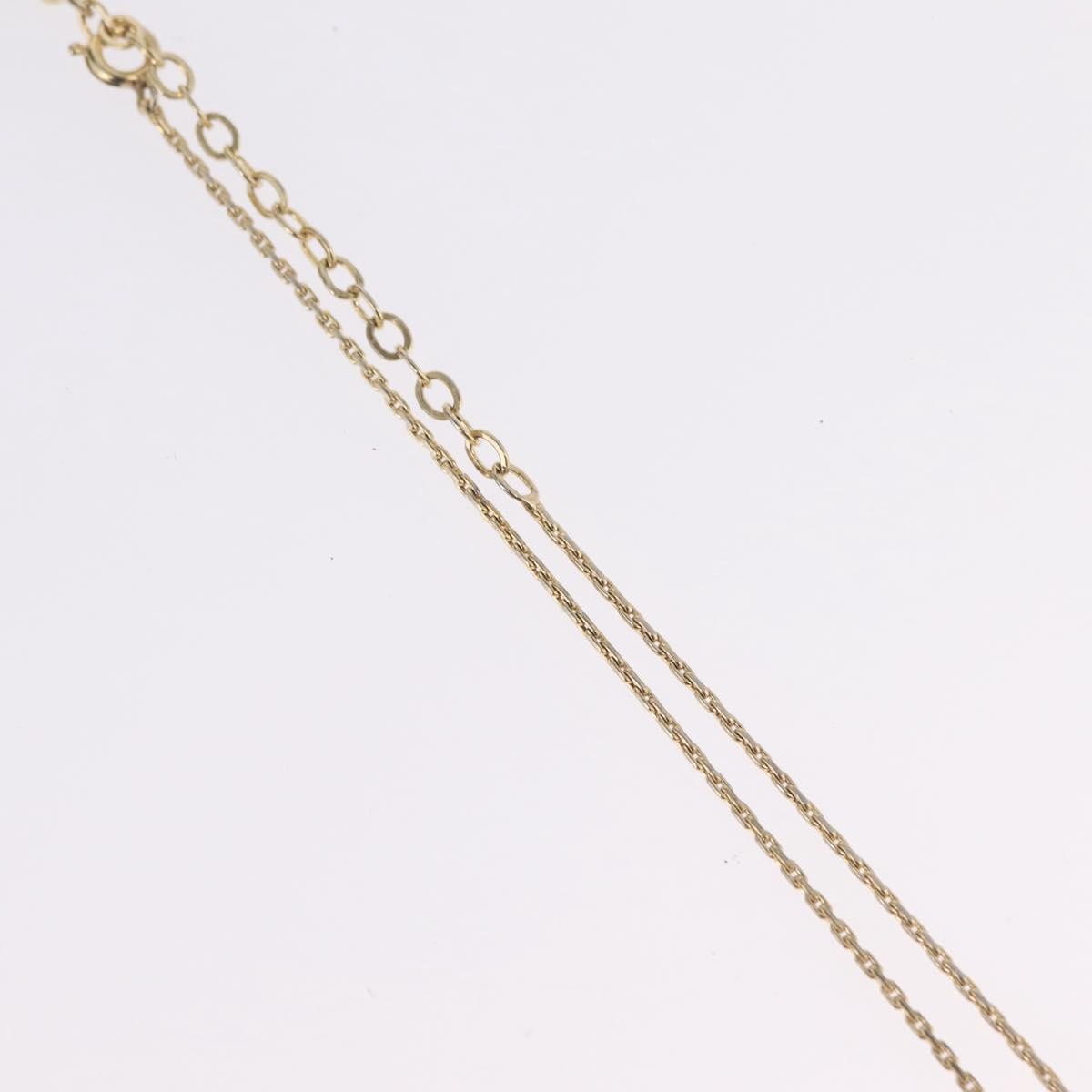 Christian Dior Cd Pendant Metal Gold Metal Necklace Jewelry (Pre-Owned)