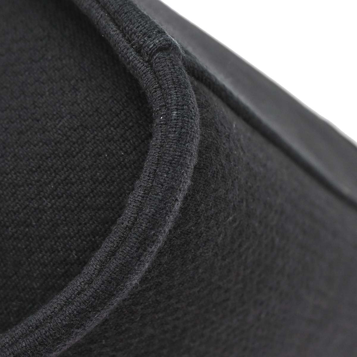 Chanel Deauville Nm Tote Mixed Fibers Black Canvas Tote Bag Bag (Pre-Owned)