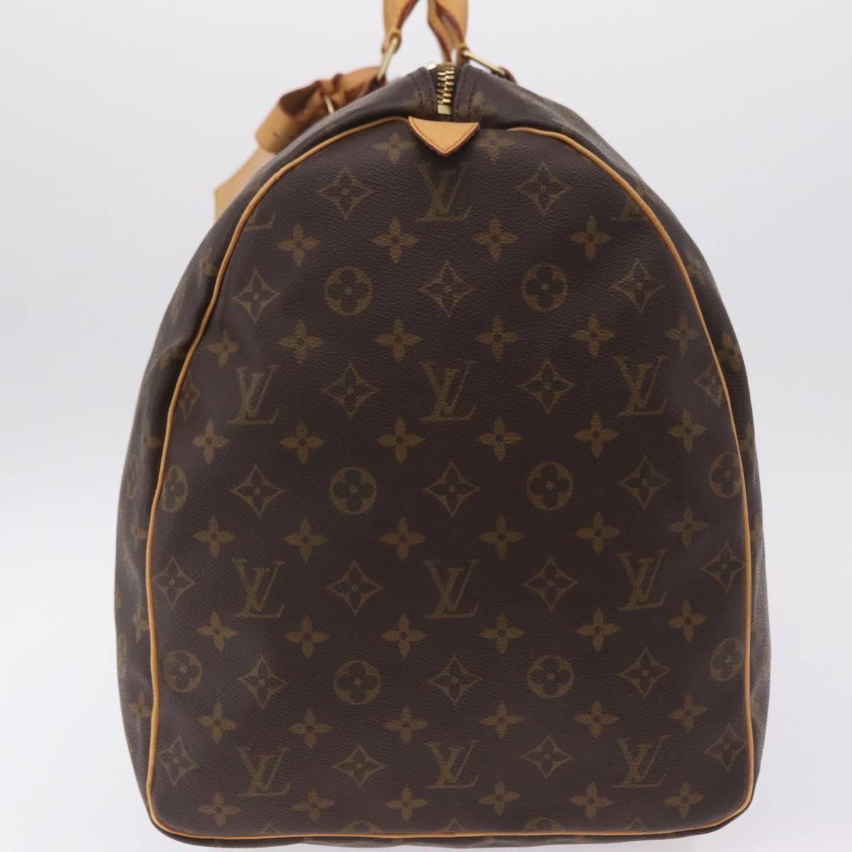 Louis Vuitton Keepall Monogram Canvas Brown Canvas Travel Bag Bag (Pre-Owned)