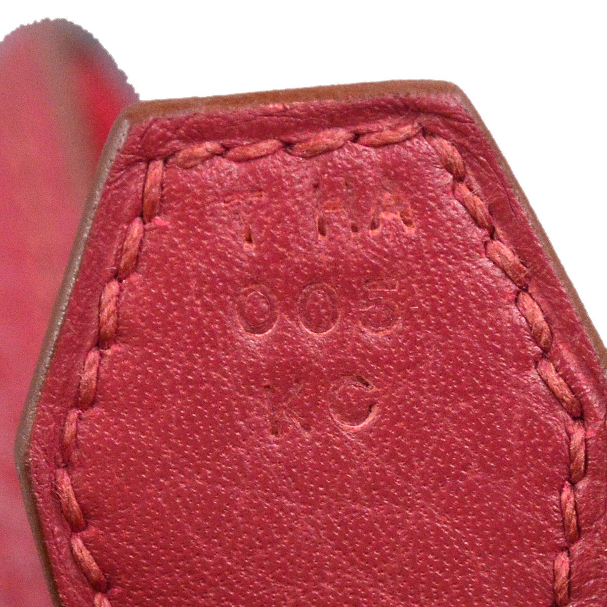 Hermes Bolide Clemence Red Leather Handbag (Pre-Owned)